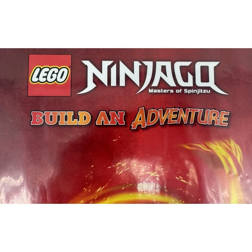 LEGO Ninjago Build an Adventure Instruction Manual Only OEM Original